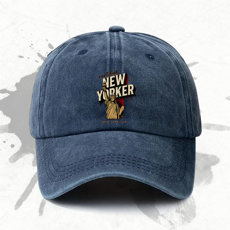 1pc, Adjustable Baseball Cap with "New York" Design, Lightweight Printed Craft Women'S Hat, "New York Style" Men'S Trendy Cap, Ideal Gift for Weddings, Parties, Birthdays, Fashionable And Versatile, Showcasing Individuality And Taste