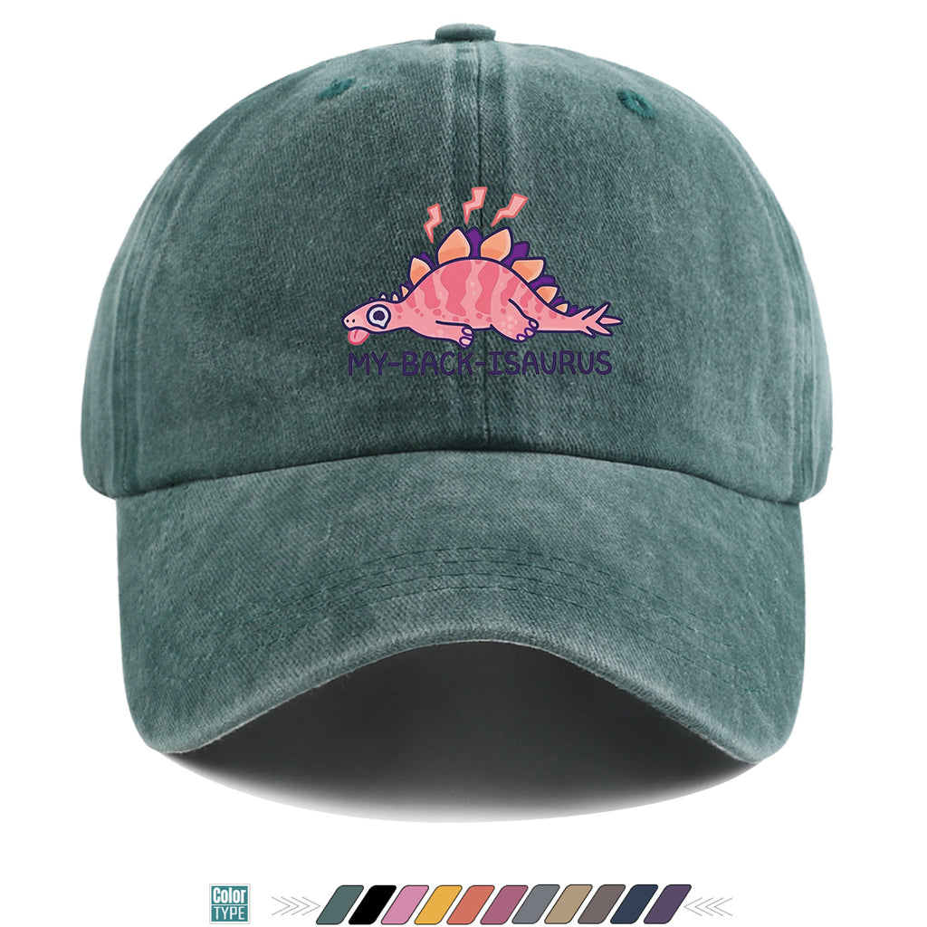 1pc Fun Cartoon Dinosaur "MY-BA-ISAURUS" Printed Baseball Cap, Comfortable Breathable Sun Hat, Fashionable Cute Trendy Unisex Hat, Adjustable Size, Friend Casual Hat, Couple Outing Hat, Suitable for Daily Wear, Shopping, Outdoor, Parties, Camping