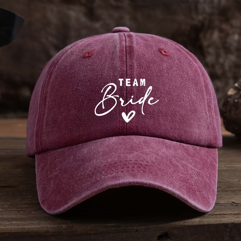 Fashion Letter Print Baseball Cap, Unisex Trendy Outdoor Sun Hat