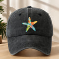 Men's Summer Casual Washed Baseball Hat, Lightweight Adjustable Outdoor Sun Hat for Everyday
