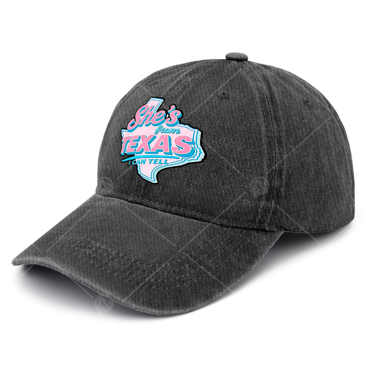 I Can Tell She'S a Texas Girl by Her Retro Vintage Baseball