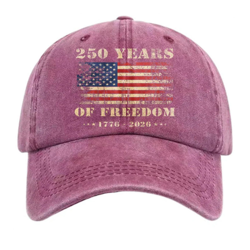 1776-2026 Patriotic Dad Hat Suitable for - Wear, Vintage USA Flag Baseball Cap with Distressed, Lightweight Buckle Closure for 4th Gifts, American Heritage Cap for & (Hand Washable)