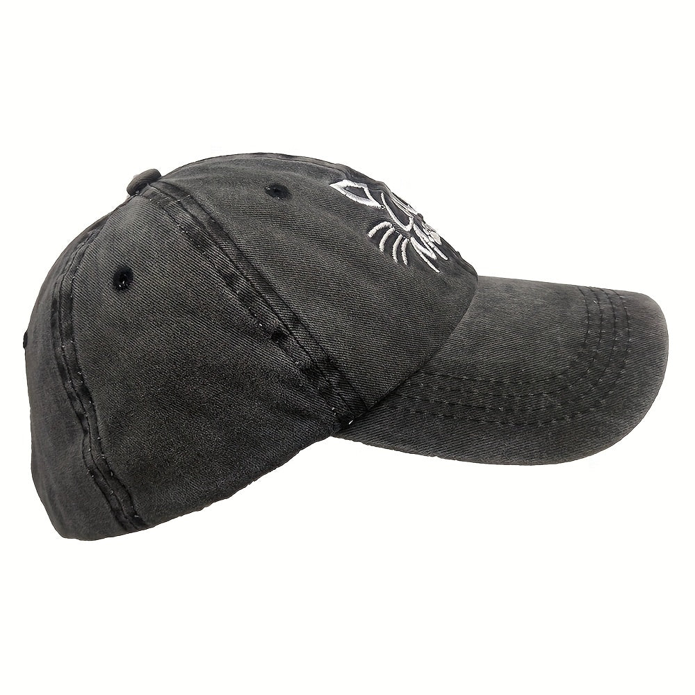 Cat Mom Hat, Cotton Adjustable Mom Baseball Cap