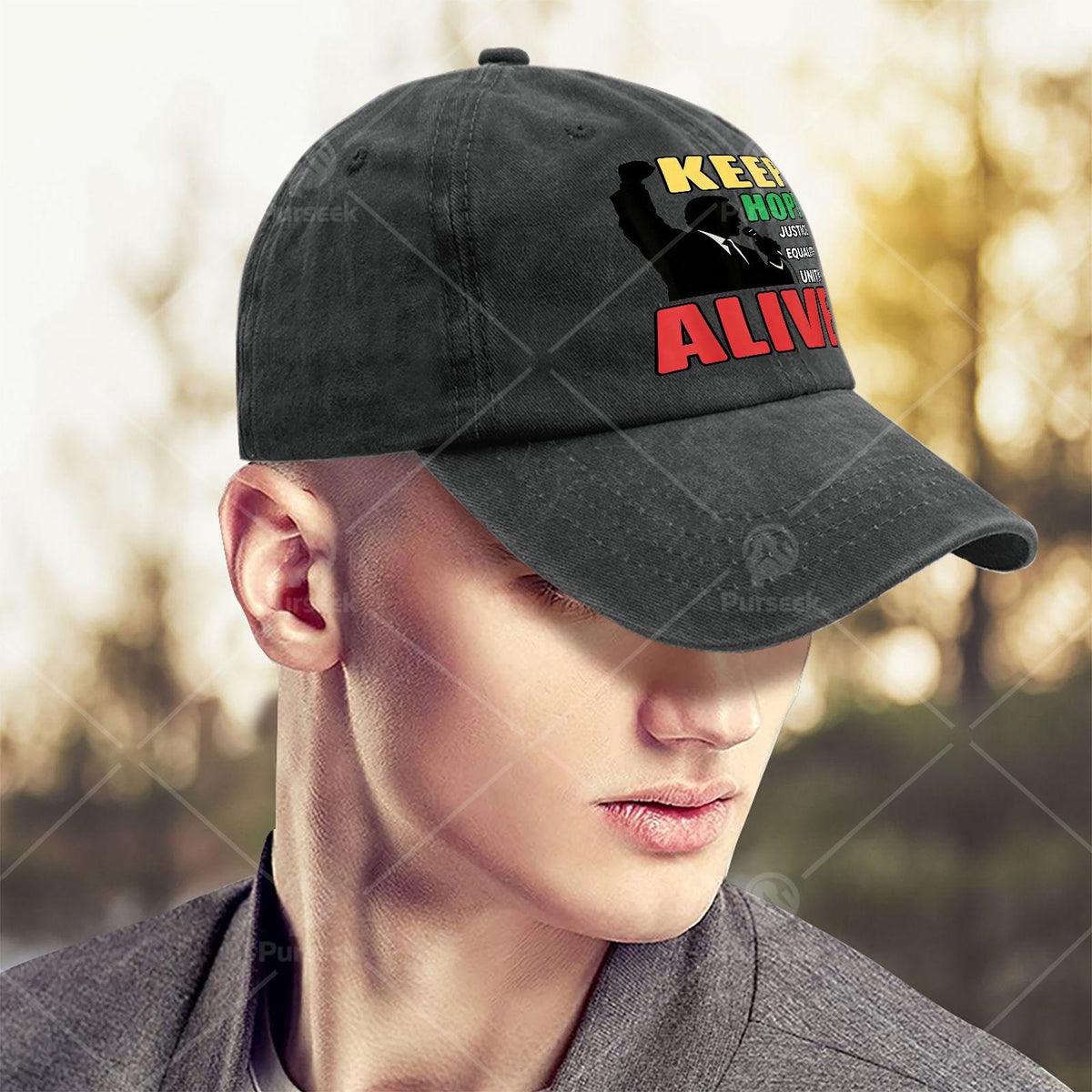 Vintage Black History Month Baseball Cap - Iconic Cultural Symbols & Historical Figures Suitable for Christmas, Games, Independence Day - Unisex Retro Hat with All-Over Print, Machine Washable for African Events