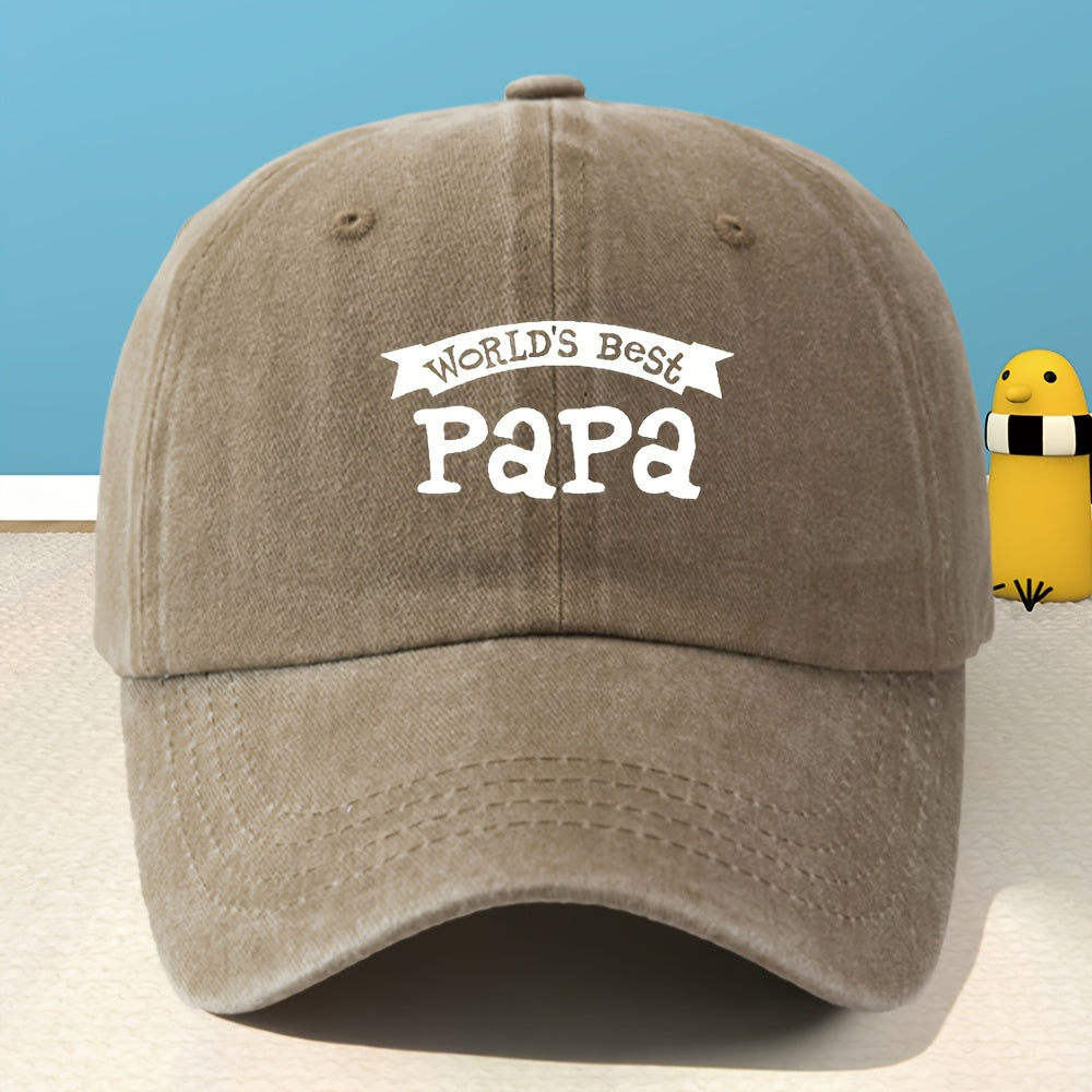 Unisex Printed Baseball Cap, Classic Washed Distressed Vintage Duckbill Cap for Outdoor, Casual, Sports, Shopping, and Vacation,  Street Rock Rap Hip-Hop Hat, Soft, Comfortable, Sweat-Absorbent, Adjustable Cap