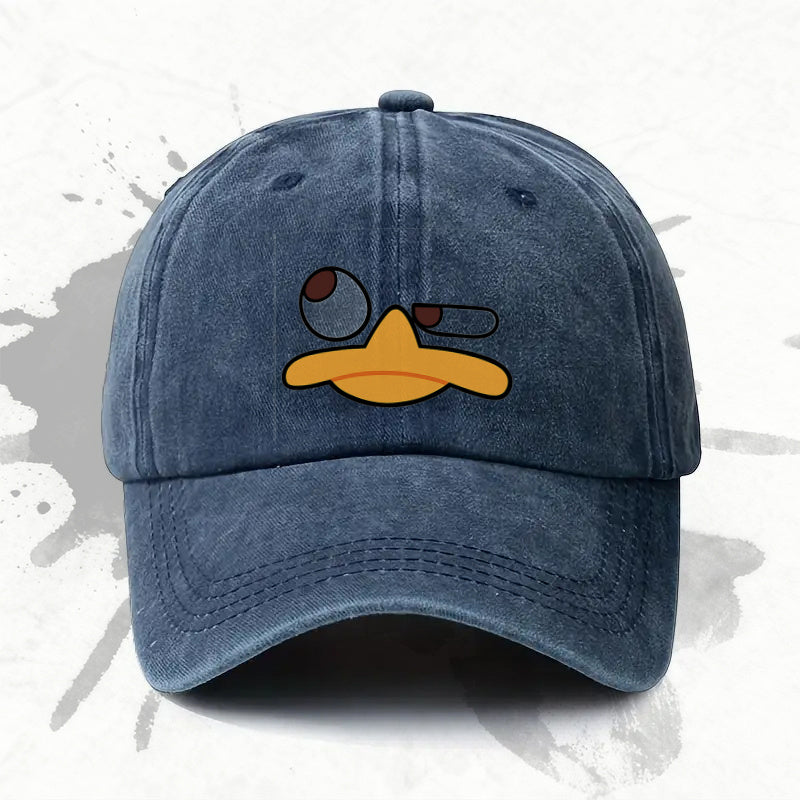 1P 1pc, Adjustable Baseball Cap with "cute Print," Lightweight Printed Women's Hat, "fun Pattern" Men's Trendy Cap, an Ideal Gift for Weddings, Parties, and Birthdays.