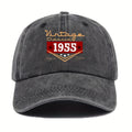 Men'S 70Th Birthday Hat 1955 Vintage Limited Edition - 70Th Birthday Gift for Dad, Retro 70Th Celebration Washed Baseball Cap, Funny Gift for Dad, Uncle, Grandpa, Husband, Happy Birthday