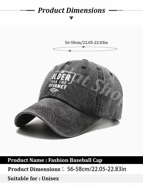 Vintage Baseball Cap with Classic Lettering, Showcasing Unique Charm