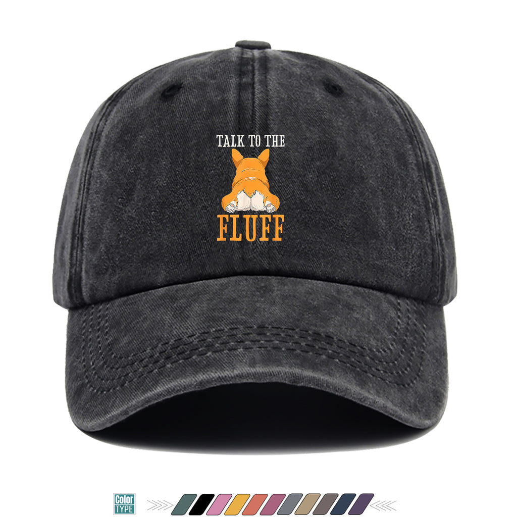 1pc Corgi Butt Fun Print Baseball Cap, Comfortable Breathable Sun Hat, Fashionable Cute Pet Hat, Unisex Adjustable Size, Casual Versatile Duckbill Cap, Suitable for Daily Outings, Park Strolls, Friend Gatherings, Pet-Themed Events, Weekend Fun