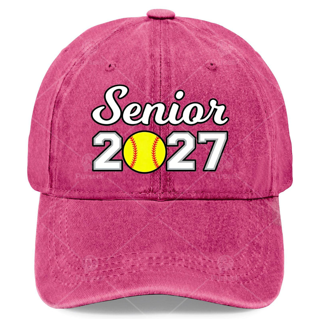 2027 Softball Graduating Class Graduation Cap, Unisex Fashionable Style