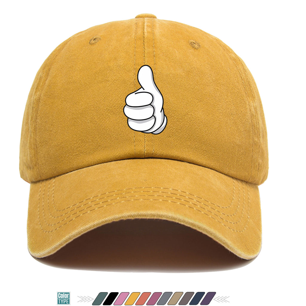 1pc Minimalist Black And White Cartoon Thumbs Up Gesture Print Baseball Cap Fashion Trend Duck Tongue Hat Unisex Adjustable Size Casual Versatile Sun Hat Street Trendy Person Must-Have Outdoor Travel Sun Hat Daily Shopping, Travel, Sports, Party