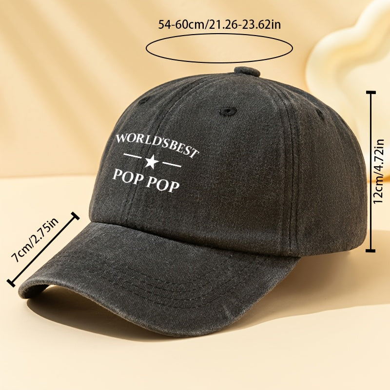 Trendy European And American Style Letter Print Baseball Cap Unisex Retro Versatile Duckbill Cap Personalized Curved Brim Cap Adjustable Cap Hip Hop Cap Street Fashion Essential Comfortable Breathable Sun Hat