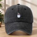 Men's Summer Casual Washed Baseball Hat, Lightweight Adjustable Outdoor Sun Hat for Everyday