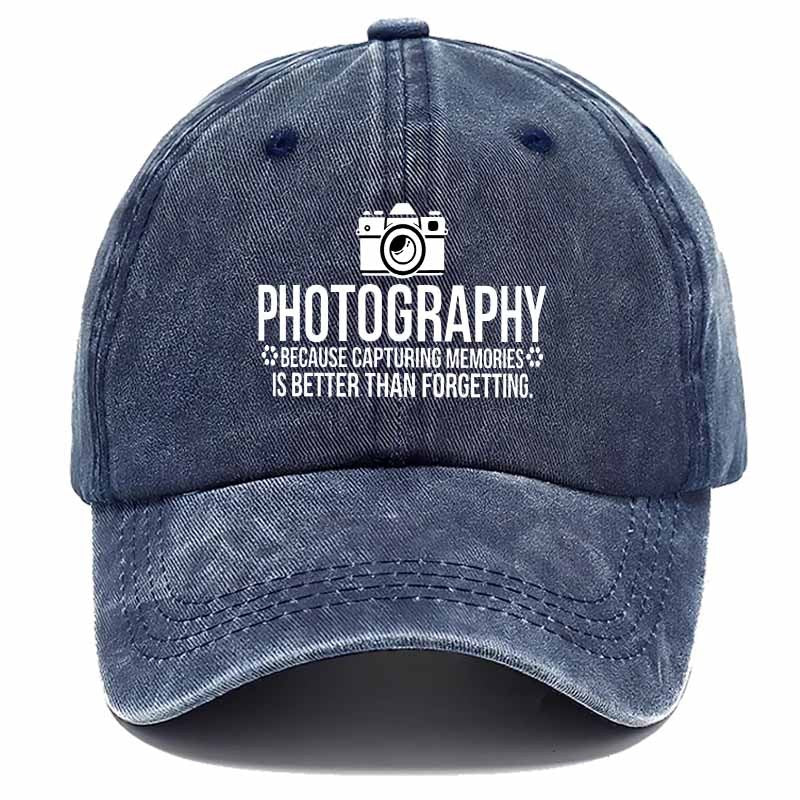 Photography Baseball Cap with White Camera Design - Lightweight Breathable Hat for Travel, Outdoor Photography, and Enthusiasts - Black/Blue/Green/Beige - Perfect Gift, Outdoor Photography Gear, Durable Construction, Travel Accessory