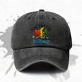1pc, Adjustable Baseball Cap with 'Fruit Running' Design, Lightweight Printed Craft Women'S Hat, 'Fruit Sports' Men'S Trendy Cap, Ideal Gift for Weddings, Parties, Birthdays