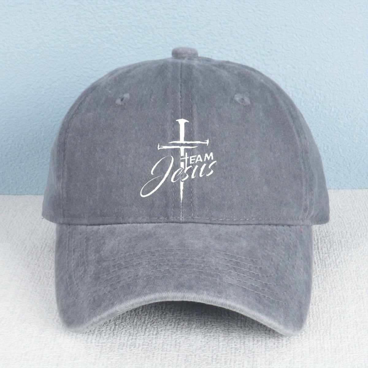 Vintage Washed Baseball Cap Featuring a Cross Print, Breathable Design, And Adjustable Fit. This Trendy Street Hat Comes in Various Colors And Is Suitable for Outdoor Sports, Appealing to All Genders