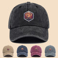 1pc Polyester Material Brightly Colored Grand Canyon National Park Minimalist Theme Design Printed Baseball Cap. Urban Casual Headwear. Black Papa Trucker Hat. Solid Color Minimalist Retro Soft-Top Curved Brim Dad Hat. Adjustable Size. Unisex Music