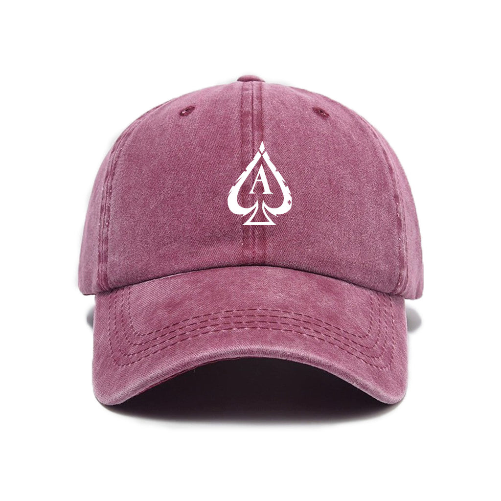 1 Washed And Distressed Printed Baseball Cap, Adult Retro Classic Versatile Peach Heart A Print Washed And Distressed Soft Top Sunshade Baseball Cap, Men'S And Women'S Baseball Cap