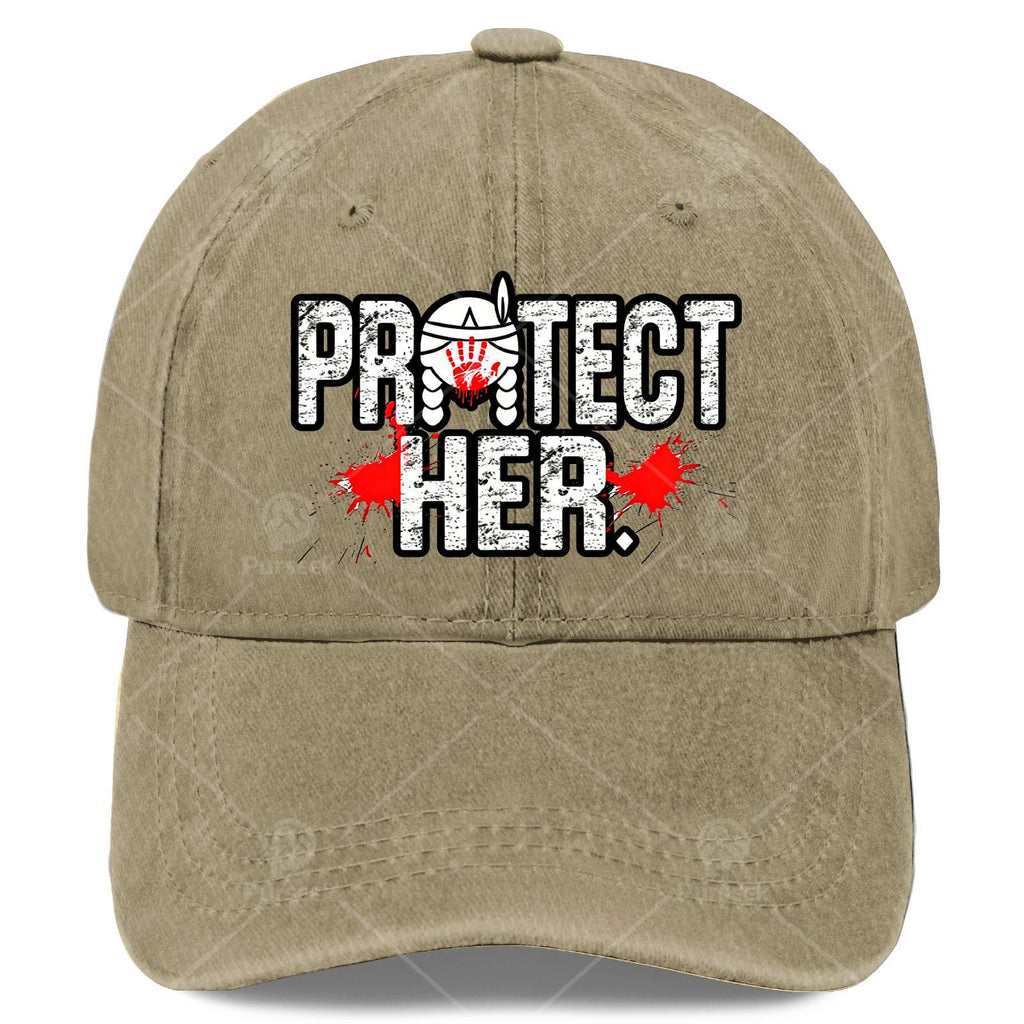 MMIW Awareness Indigenous Women Stolen Sisters Local Art Baseball Hat Unisex