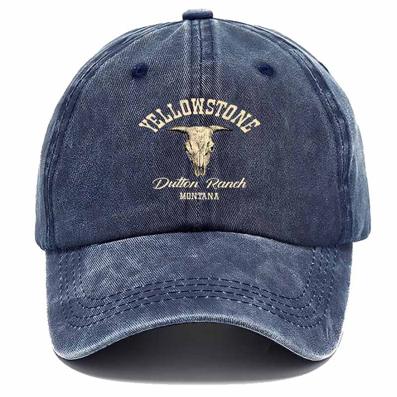 ' & ' Retro Western / Cowgirl Bull Head Baseball Cap - Rugged Ranch & Outdoor Hat Suitable for Ranch Life, Outdoor Adventures, Teacher Gifts, Graduation Events - Comfortable Cap with Bull Motif