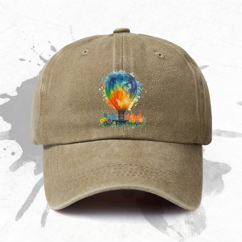 1pc, Adjustable Baseball Cap with Colorful Print, Lightweight Printed Craft Women'S Hat, Ideal Gift for Weddings, Parties, Birthdays, Men'S Trendy Hat, Fashion Casual, Unique Design, Personalized Choice, Showcasing Individual Charm