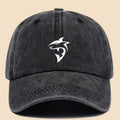 1 Unisex Ocean Theme Baseball Cap with White Shark Graphic Print - Breathable Adjustable Dad Hat for Skateboarding, Hiking, Fishing | Fashion Couple Outdoor Additions, Perfect Gift for Birthdays, Christmas, Halloween, Thanksgiving (Black)