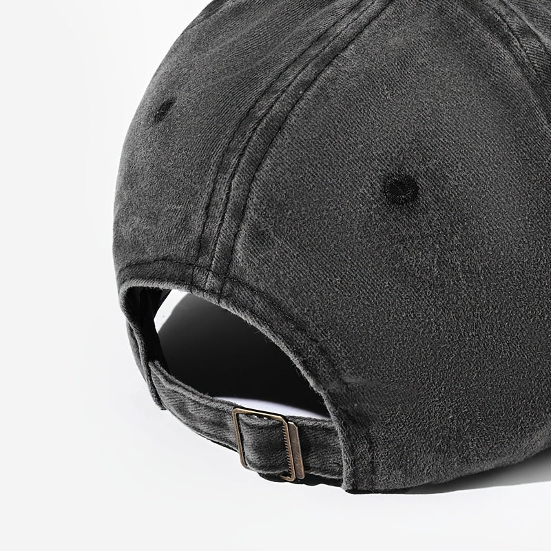 Unisex Animal Print Washed Vintage Baseball Cap, Fashionable Sun Outdoor Hat for Men and Women, Adjustable Trucker Hat Suitable for All Seasons and Daily Wear