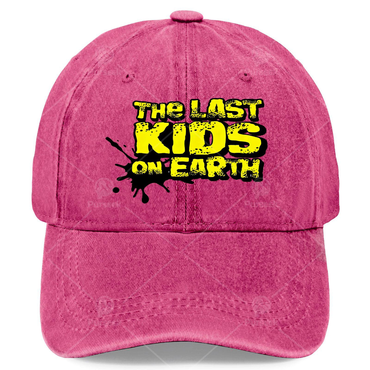The Last Kids on Earth Retro Washed Distressed Baseball Cap - Unisex Low-Profile Suitable for Christmas, Games & 4th of, Iconic Full-Body Print, Lightweight Round Cap for Casual Wear & Themed Events
