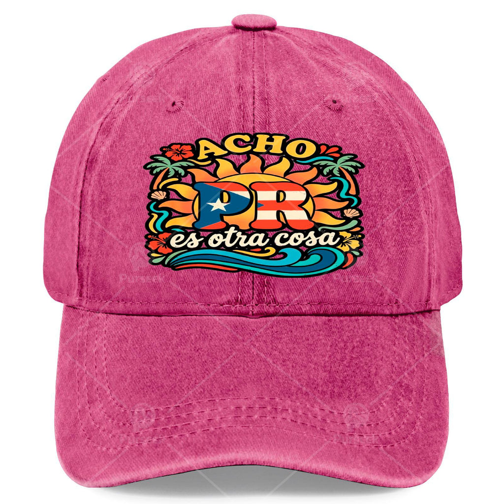 I Think PR Is Another Thing: a Unisex Funny Souvenir Baseball Representing Puerto Rican Culture