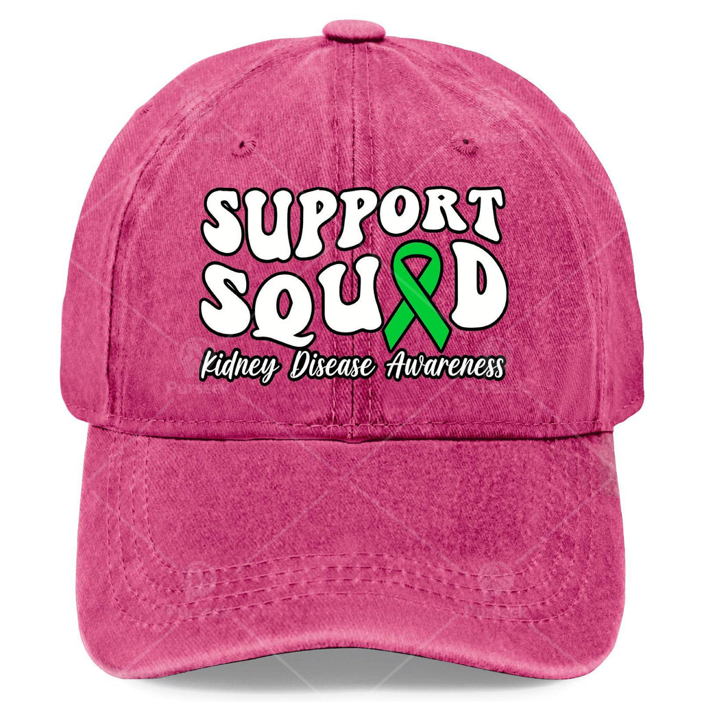 Unisex Baseball with a Green Ribbon for Kidney Disease Awareness Support