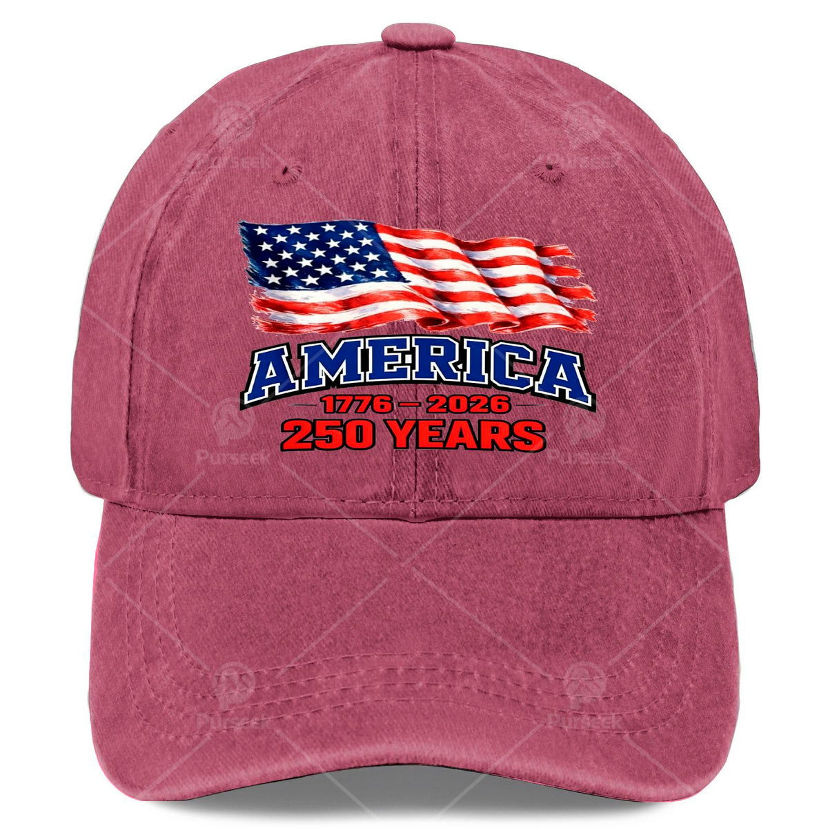 Unisex Baseball for The 250Th Anniversary of US Independence 1776-2026 Patriotic Celebration