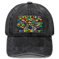 Bruh Ok to Be Different 67 Puzzle Autism Awareness Baseball - Retro Unisex Hat Suitable for Christmas, Games, 4th, Autism Gift, Lightweight Round with Puzzle for &