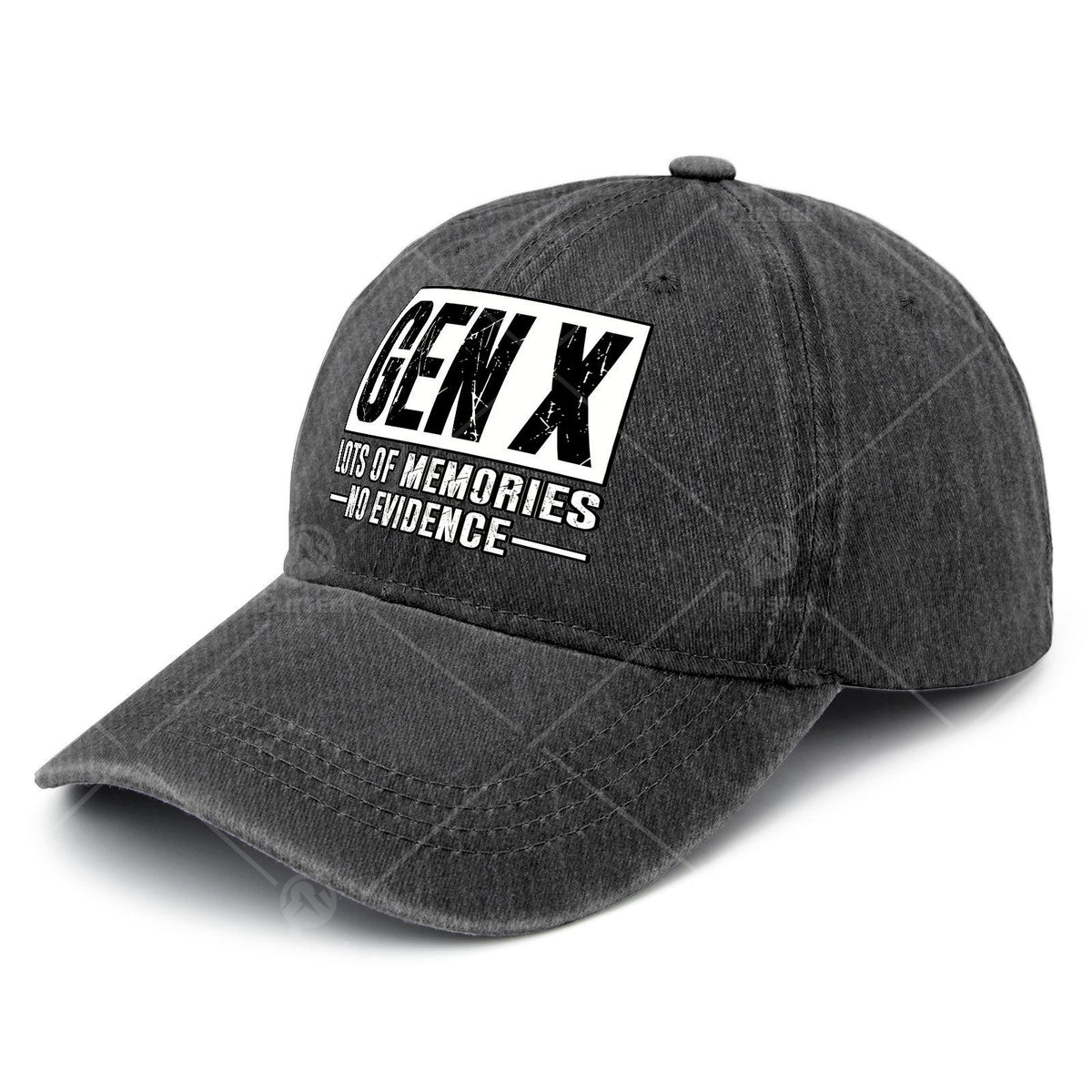 Unisex Stylish Washed Baseball with Plenty of Memories from Gen X, But No Proof