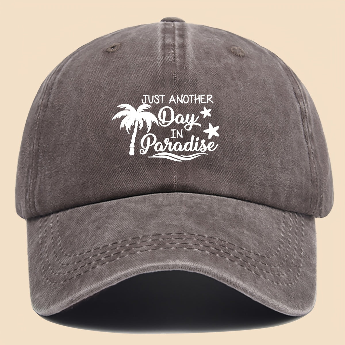 1 Stylish Coconut Beach Fun Print Baseball Cap, Suitable for All Seasons, Adjustable for Both Men and Women. Comfortable and Breathable Sun Hat, Suitable for Outdoor Sun, Parties, Hiking, and Cycling, Making It the Perfect Accessory for Bo