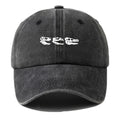 Men'S Baseball Cap Unisex Cartoon Print Adjustable Fashion Versatile Duckbill Hat Suitable for Outdoor Camping, Hiking, Fishing