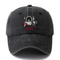 A Unisex Fashionable and Versatile Printed Ferris Wheel Baseball Cap, Featuring a Classic Vintage Washed Outdoor Lightweight Curved Brim. Suitable for Casual Occasions Such as Outdoor Vacations, Travel, and Camping. Also Works as a Hip-hop Hat