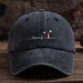 Stylish Sea Eagle Lighthouse Print Baseball Cap - All-Weather Polyester Suitable for Outdoor, Fishing,, Machine Washable, Unisex Hat with Lighthouse