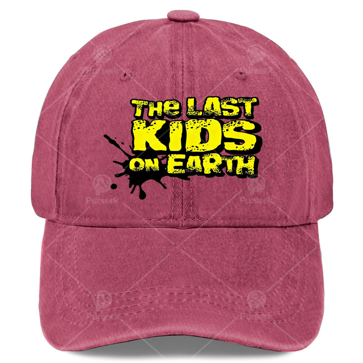 The Last Kids on Earth Retro Washed Distressed Baseball Cap - Unisex Low-Profile Suitable for Christmas, Games & 4th of, Iconic Full-Body Print, Lightweight Round Cap for Casual Wear & Themed Events