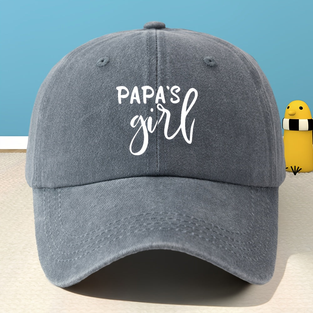 Unisex Printed Baseball Cap Men Women Classic Washed Distressed Vintage Duckbill Hat Outdoor Casual Sports Streetwear Vacation Hat Individual Street Rock Rap Hip-Hop Cap Soft Comfortable Sweat-Absorbing Adjustable Hat