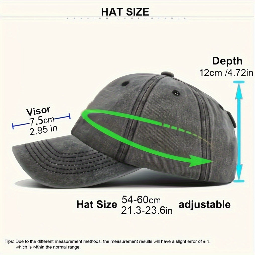 Adjustable Baseball Cap That Is Breathable And Lightweight, Perfect for Any Event