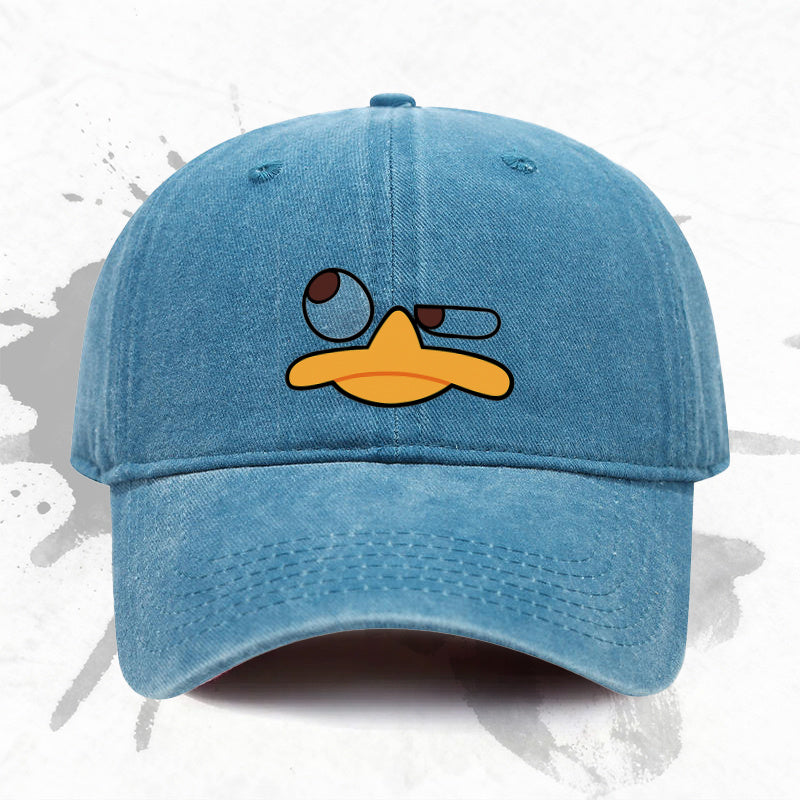 1P 1pc, Adjustable Baseball Cap with "cute Print," Lightweight Printed Women's Hat, "fun Pattern" Men's Trendy Cap, an Ideal Gift for Weddings, Parties, and Birthdays.