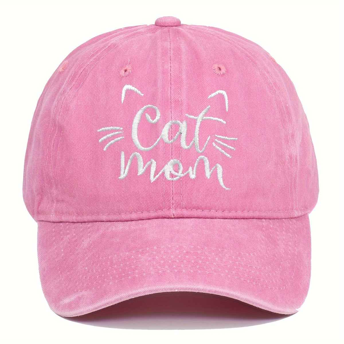 Women'S Adjustable Baseball Cap with a Cartoon Theme, Suitable for Outdoor Wear And Birthdays, Featuring a Hand-Washable Design