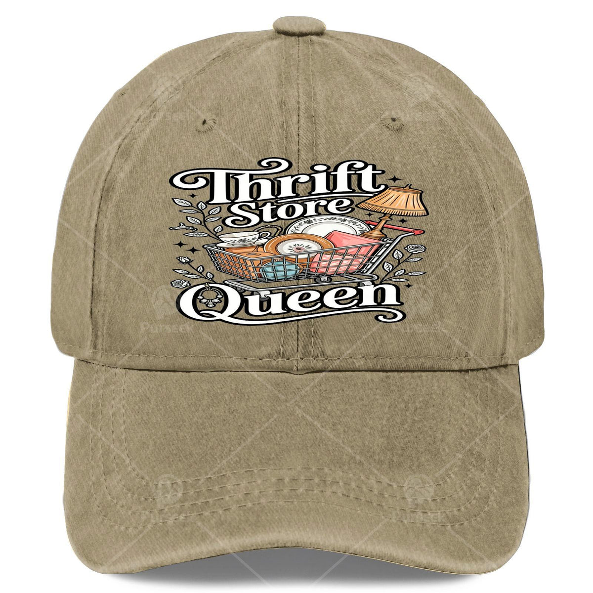 Vintage Store Queen, Vintage Shopper, Online Seller, Vintage Treasure Hunting, Baseball Cap, Unisex Style