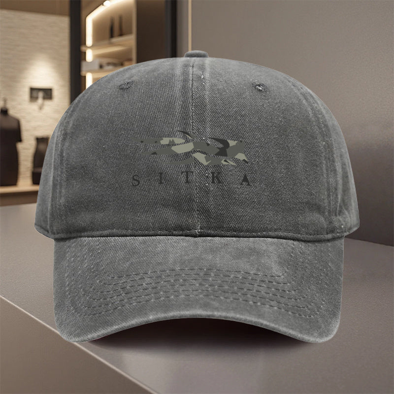1 SITKA Adjustable  Cap, Made with Lightweight Polyester and Printed Design. Perfect for Outdoor Activities Such as Sports Camping Cycling, Hiking Fishing. Also Ideal Choice Wedding Parties Music Festivals Bachelor Party Birthday Gifts Photo Shoots