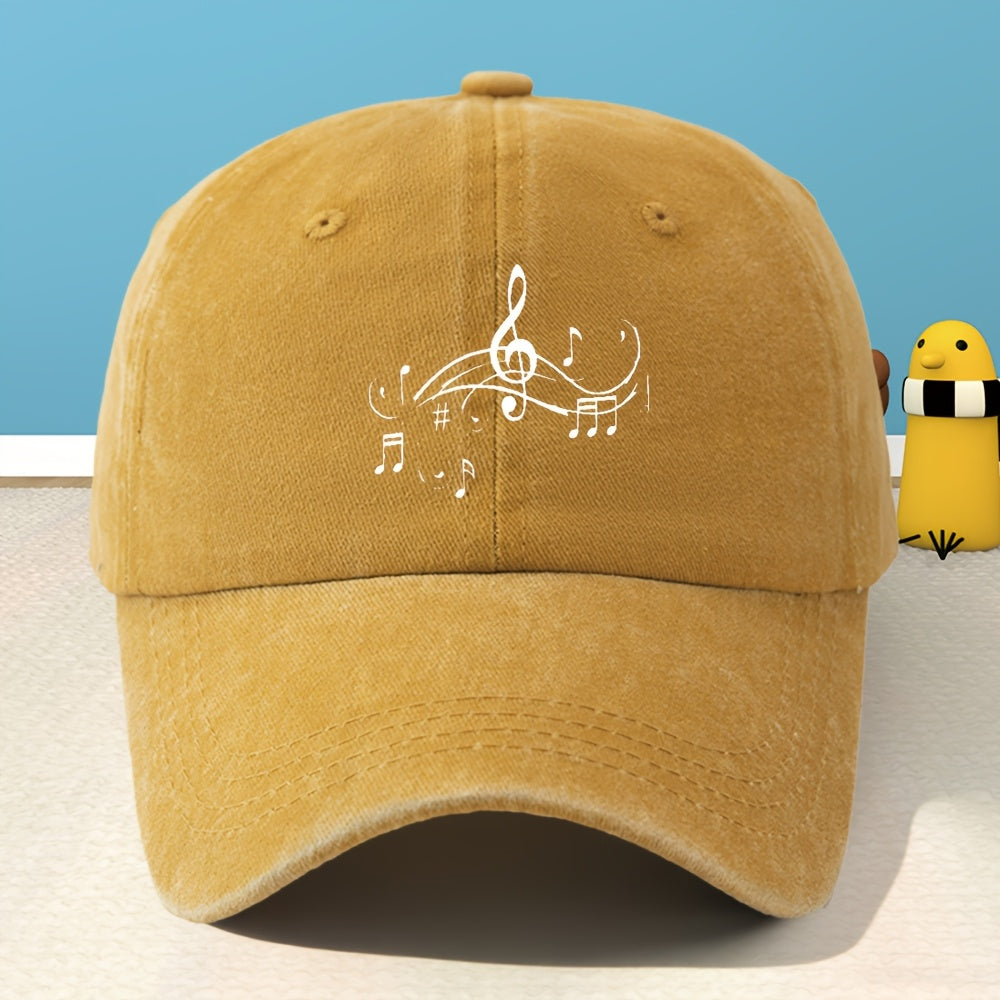 Adult Printed Baseball Cap Unisex Classic Washed Distressed Vintage Duckbill Cap Outdoor Casual Sports Streetwear Vacation Hat Individual Street Rock Rap Hip-Hop Cap Soft Comfortable Sweat-Absorbing Adjustable Hat Truck Driver Hat