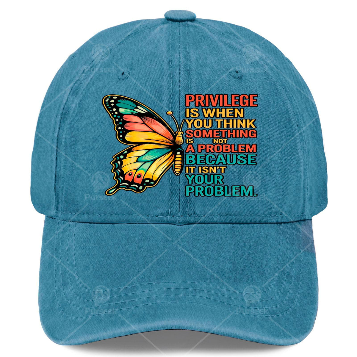 "Privilege" Is When You Think Something Is Not a Problem, Flying Baseball Cap, Unisex