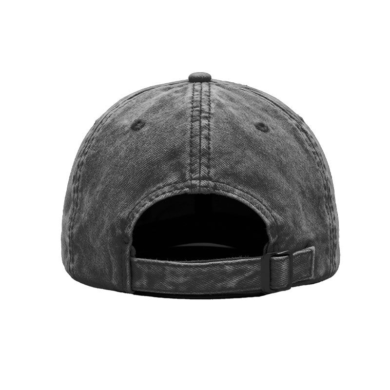 A Vintage Washed Unisex Baseball Cap, Featuring a Rainbow Turtle Design Paired with Bright-colored Pop Art. These Adjustable Hats Are Perfect for Outdoor Activities and Casual Outings, Making Them an Excellent Gift for Men, Women, and Friends.