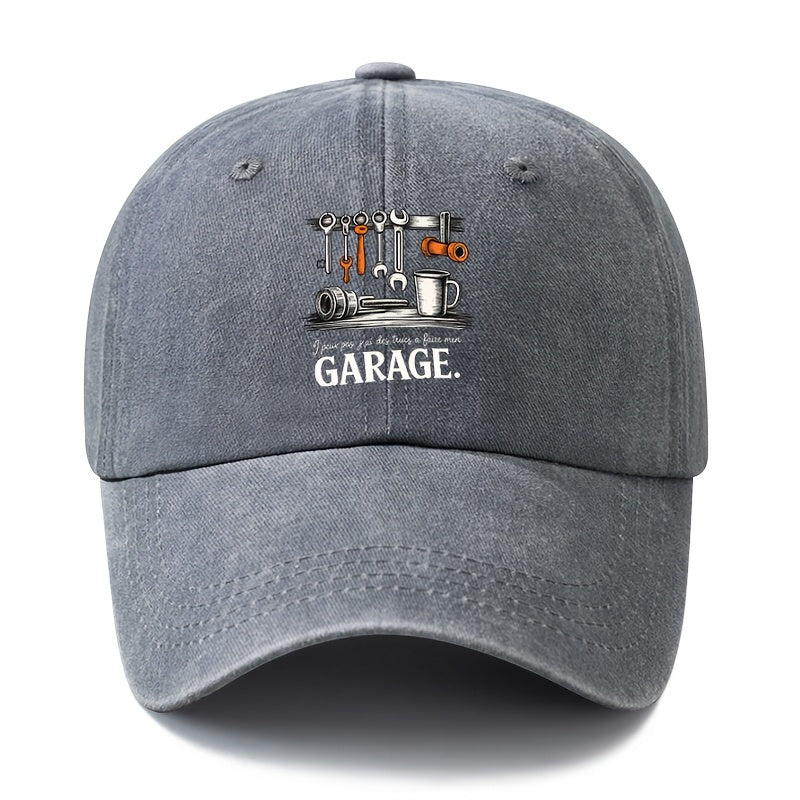 A Unisex Fashionable and Versatile Printed Vintage Artisan Baseball Cap, a Classic Vintage Washed Outdoor Lightweight Curved-brim Hat, a Trucker Baseball Cap, Suitable for Casual Occasions Such as Outdoor Vacations, Travel, and Camping, a Holiday