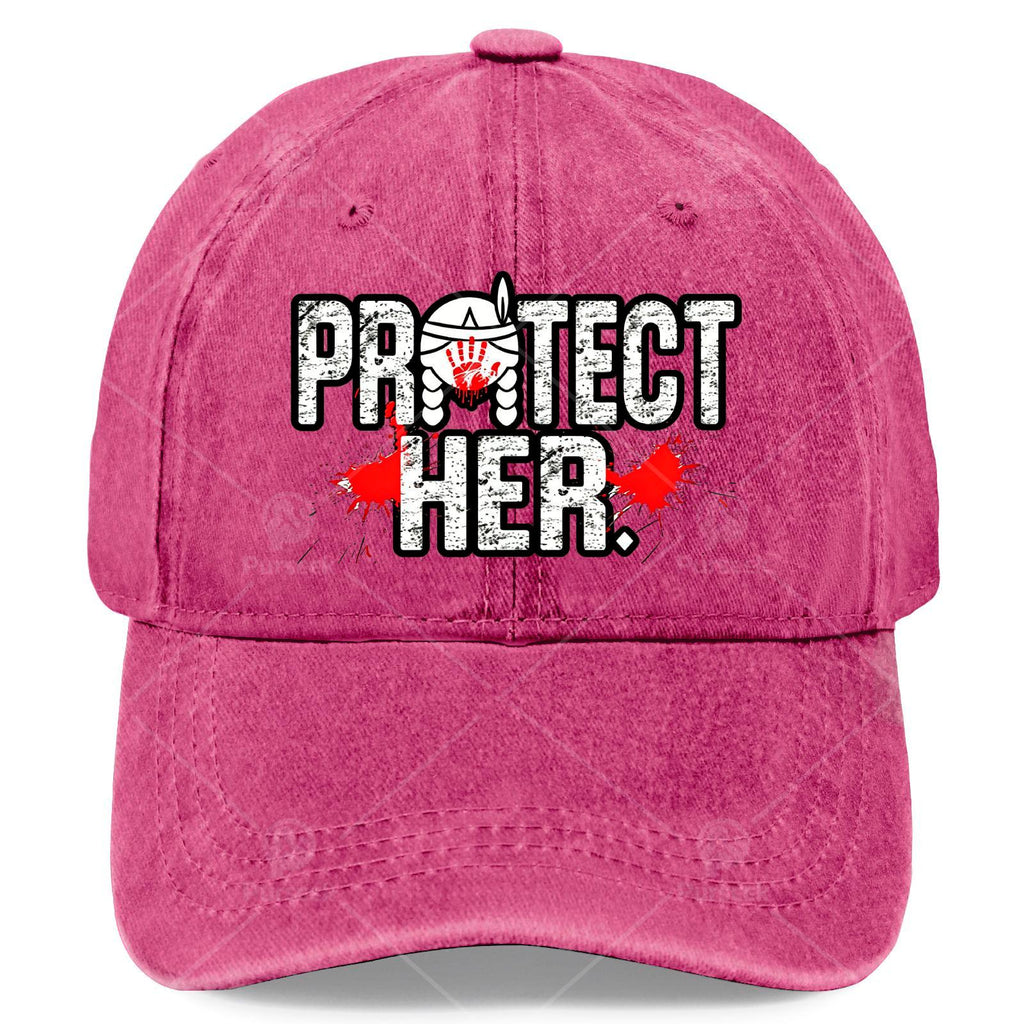 MMIW Awareness Indigenous Women Stolen Sisters Local Art Baseball Hat Unisex