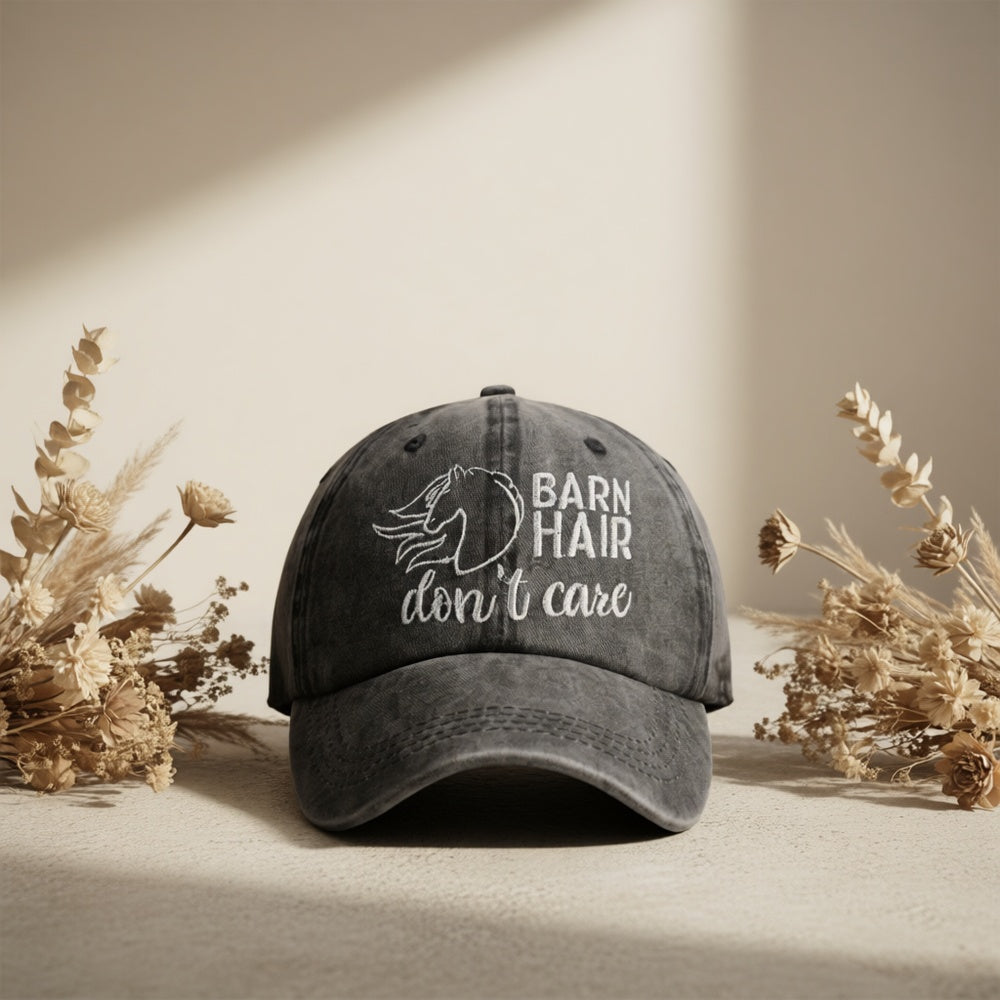 Equine Lovers' Adjustable Washable Hat